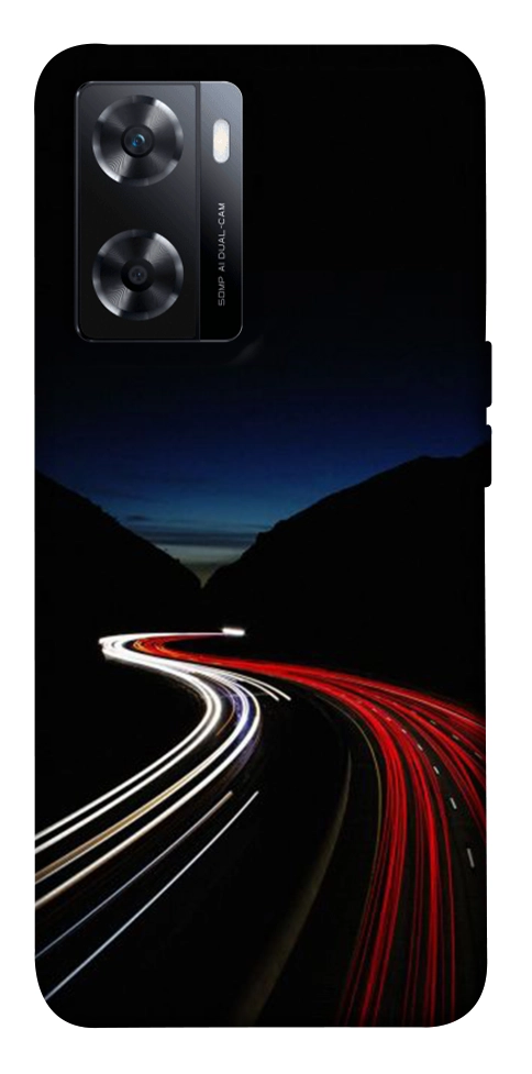 Чехол Красно-белая дорога для OnePlus Nord N20 SE