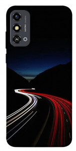 Чохол Червоно-біла дорога для ZTE Blade A53