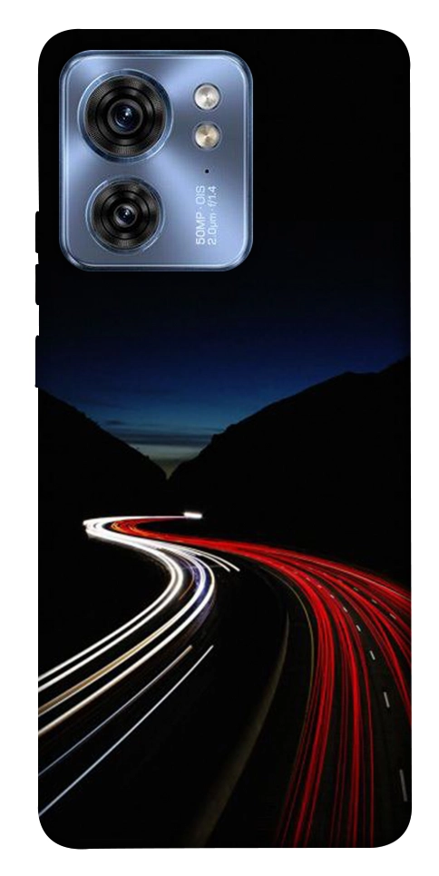 Чехол Красно-белая дорога для Motorola Edge 40