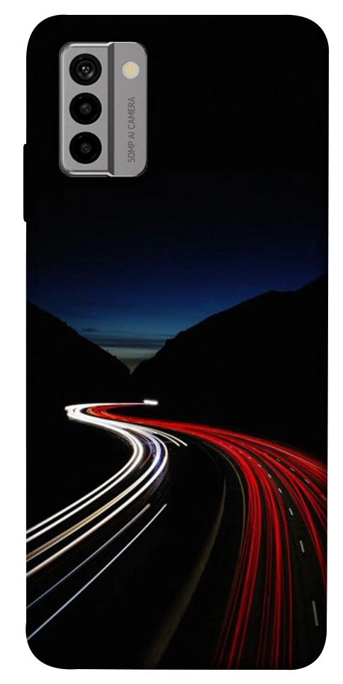Чехол Красно-белая дорога для Nokia G22