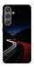 Чехол Красно-белая дорога для Galaxy S24