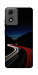 Чехол Красно-белая дорога для Motorola Moto E14