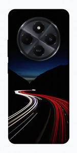 Чехол Красно-белая дорога для Xiaomi Redmi 14C
