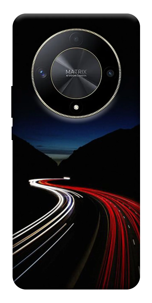 Чохол Червоно-біла дорога для Huawei Magic6 Lite