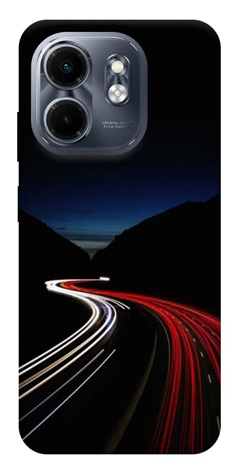 Чехол Красно-белая дорога для Infinix Smart 9 4G