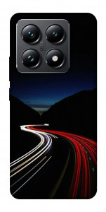 Чехол Красно-белая дорога для Xiaomi 14T Pro