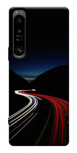 Чохол Червоно-біла дорога для Sony Xperia 1 IV