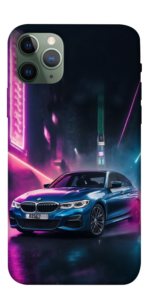 Чехол Неоновое BMW для iPhone 11 Pro