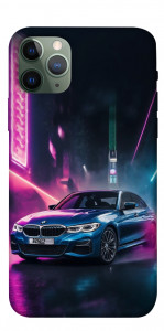 Чехол Неоновое BMW для iPhone 11 Pro