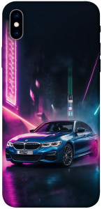 Чохол Неонове BMW для iPhone XS Max
