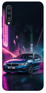 Чехол Неоновое BMW для Galaxy A70 (2019)