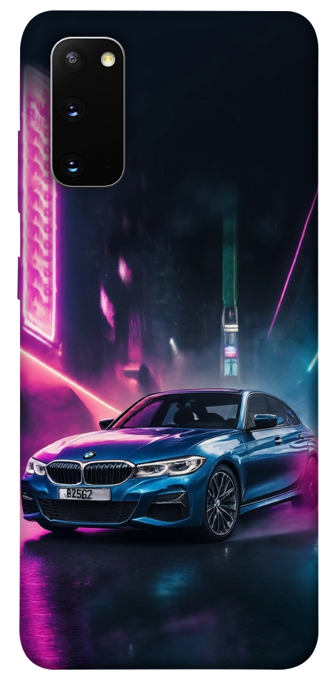 Чехол Неоновое BMW для Galaxy S20 (2020)