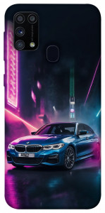Чехол Неоновое BMW для Galaxy M31 (2020)