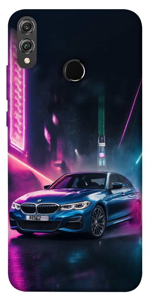 Чехол Неоновое BMW для Huawei Honor 8X