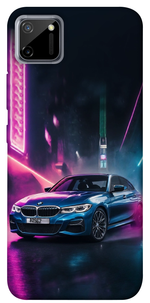 Чехол Неоновое BMW для Realme C11