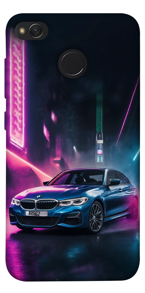 Чохол Неонове BMW для Xiaomi Redmi 4X