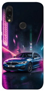 Чехол Неоновое BMW для Xiaomi Redmi 7