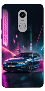 Чехол Неоновое BMW для Xiaomi Redmi Note 4X