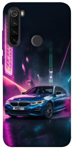 Чехол Неоновое BMW для Xiaomi Redmi Note 8T