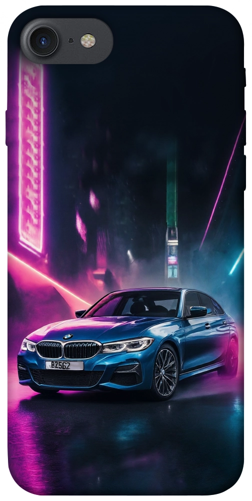 Чехол Неоновое BMW для iPhone 8