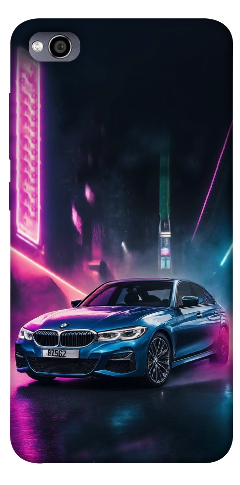 Чехол Неоновое BMW для Xiaomi Redmi 4A