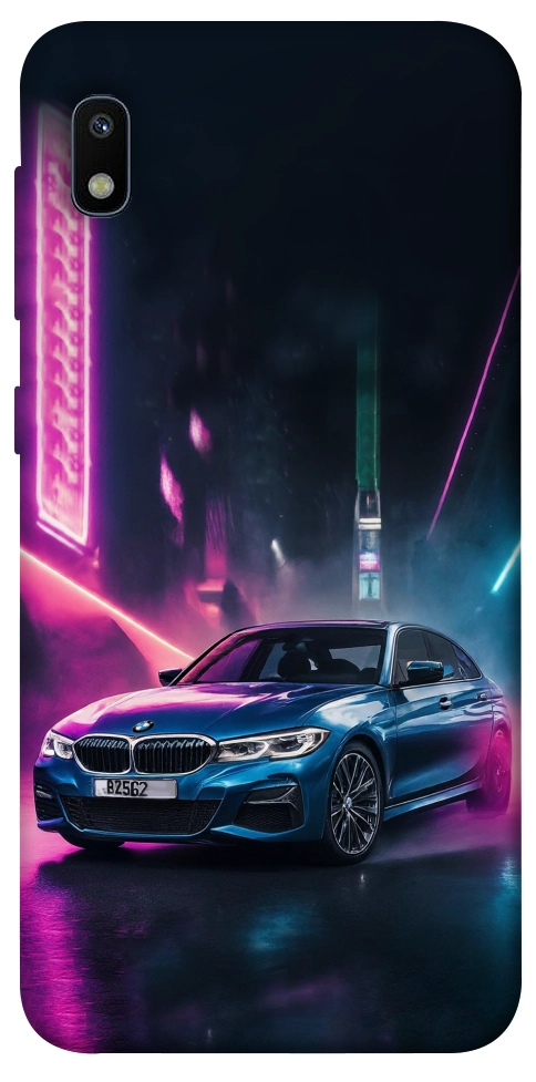 Чехол Неоновое BMW для Galaxy A10 (A105F)