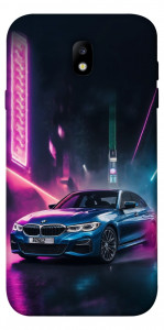 Чехол Неоновое BMW для Galaxy J7 (2017)