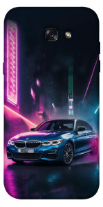 Чехол Неоновое BMW для Galaxy A7 (2017)