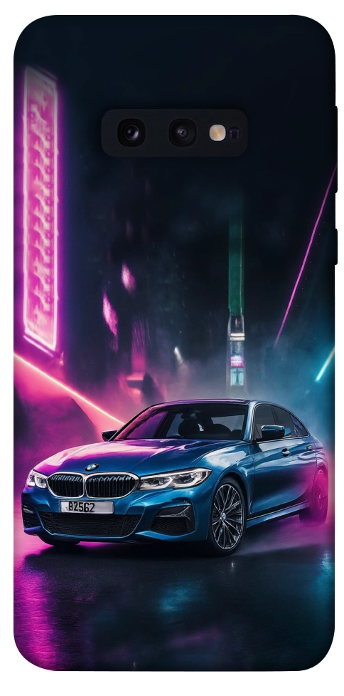 Чехол Неоновое BMW для Galaxy S10e