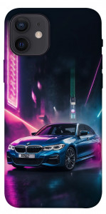 Чехол Неоновое BMW для iPhone 12