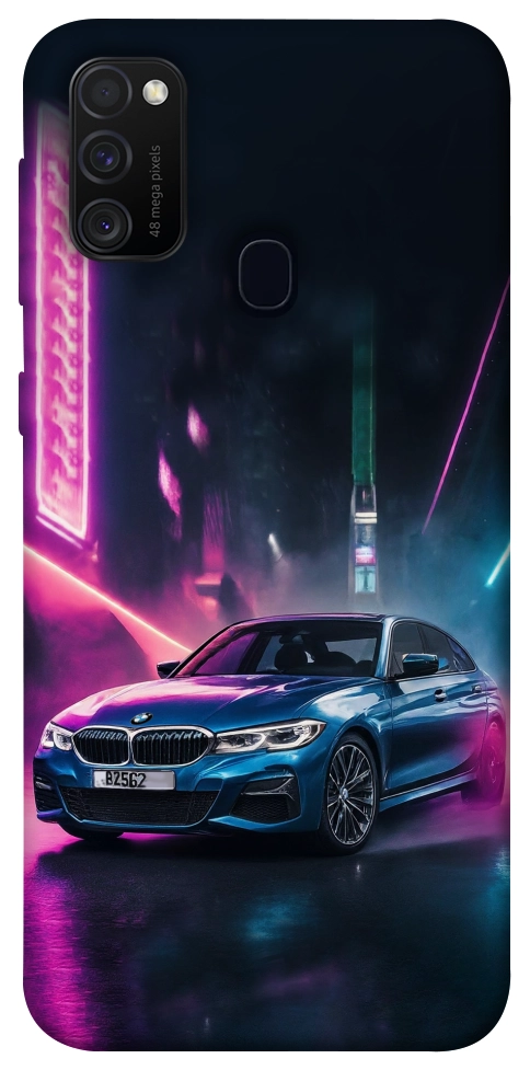 Чехол Неоновое BMW для Galaxy M30s