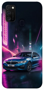 Чехол Неоновое BMW для Samsung Galaxy M30s
