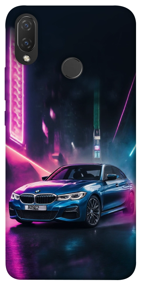 Чехол Неоновое BMW для Huawei Nova 3i