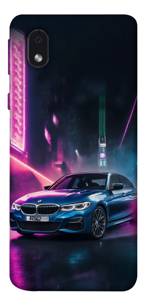 Чехол Неоновое BMW для Galaxy M01 Core