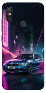 Чехол Неоновое BMW для Xiaomi Mi 8
