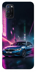Чехол Неоновое BMW для Oppo A92