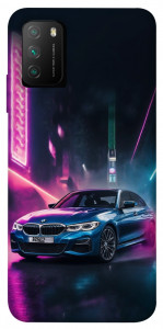 Чохол Неонове BMW для Xiaomi Poco M3