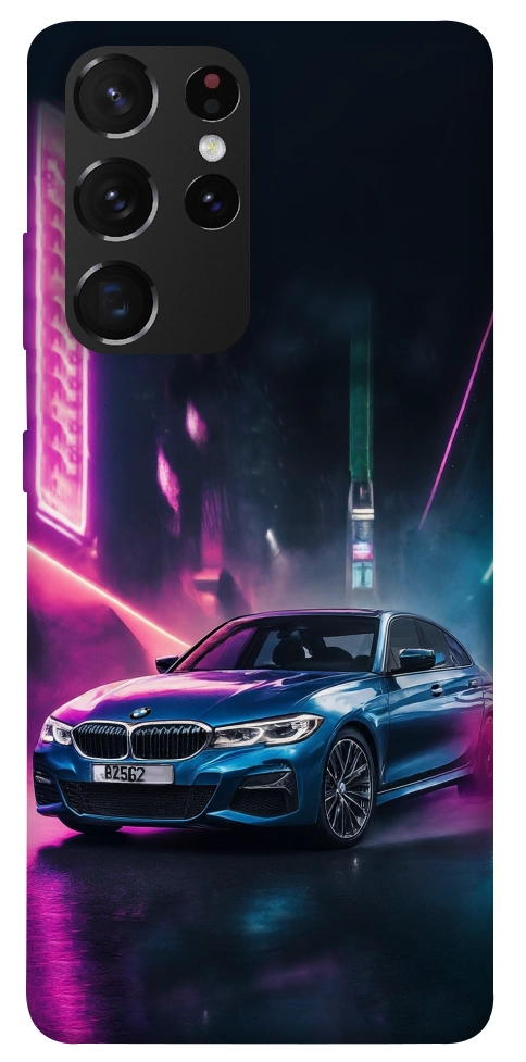 Чохол Неонове BMW для Galaxy S21 Ultra