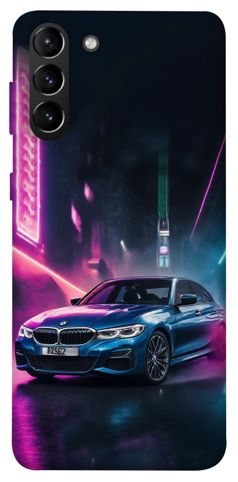 Чехол Неоновое BMW для Galaxy S21+