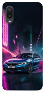 Чехол Неоновое BMW для Galaxy A02