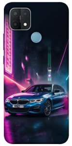Чехол Неоновое BMW для Oppo A15