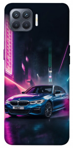 Чехол Неоновое BMW для Oppo Reno 4 Lite