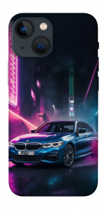 Чехол Неоновое BMW для iPhone 13 mini