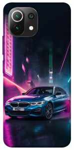 Чехол Неоновое BMW для Xiaomi Mi 11 Lite