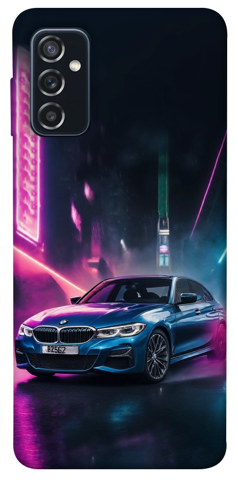 Чехол Неоновое BMW для Galaxy M52