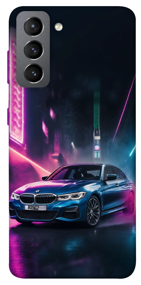 Чехол Неоновое BMW для Galaxy S21 FE