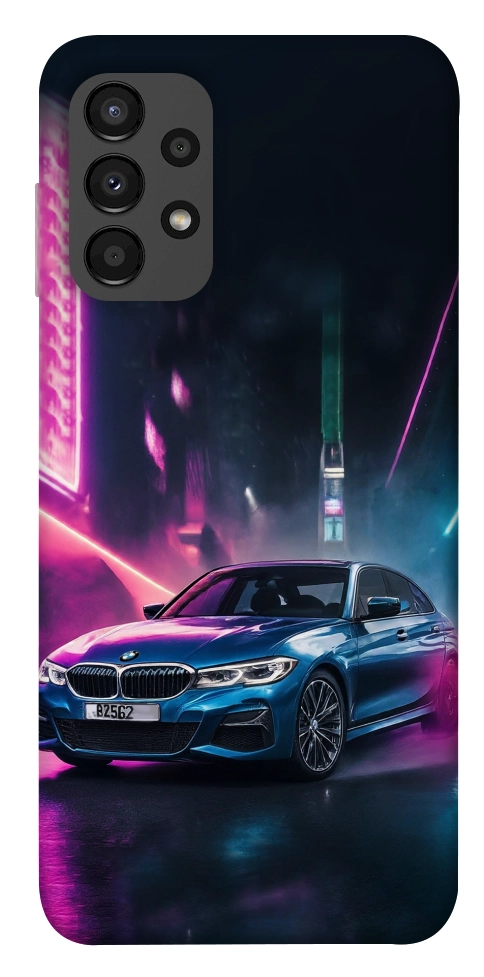 Чехол Неоновое BMW для Galaxy A13 4G