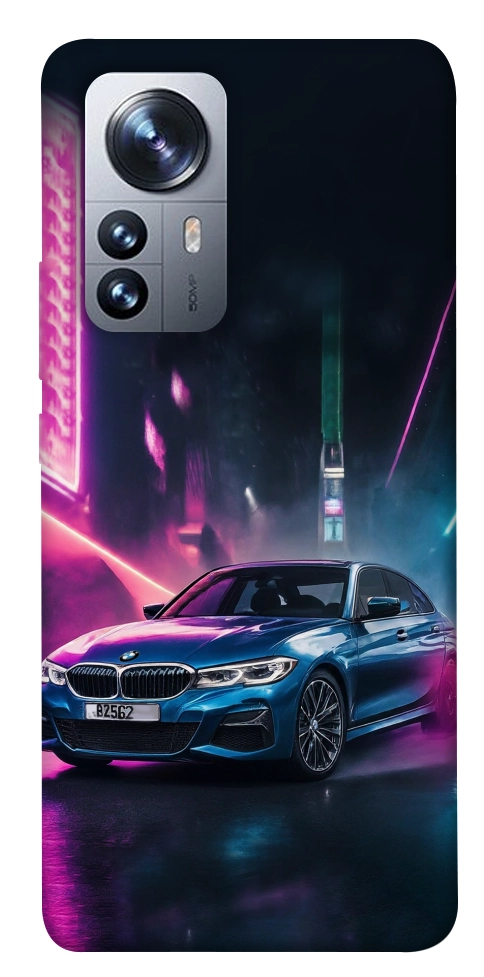 Чехол Неоновое BMW для Xiaomi 12