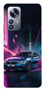 Чехол Неоновое BMW для Xiaomi 12