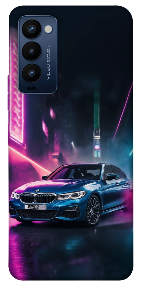 Чохол Неонове BMW для TECNO Camon 18